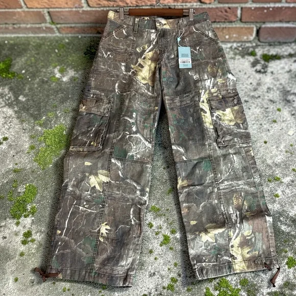 Revice Amelia Oakland cargo camo pant low rise NWT - grunge Streetwear camp - Picture 9 of 11